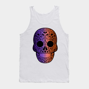 Calavera Tribal Tank Top